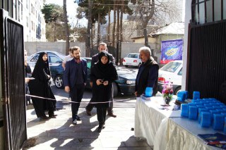 مراسم افتتاحیه یازدهمین بازارچه خیریه مراسم افتتاحیه یازدهمین بازارچه خیریه